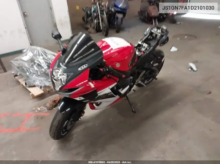 2013 Suzuki Gsx-R600 VIN: JS1GN7FA1D2101030 Lot: 41976685