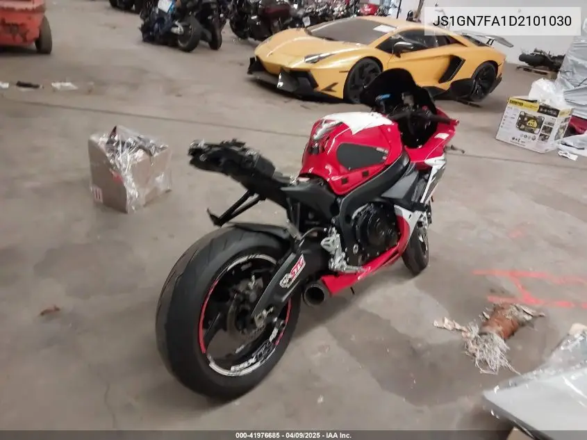 2013 Suzuki Gsx-R600 VIN: JS1GN7FA1D2101030 Lot: 41976685