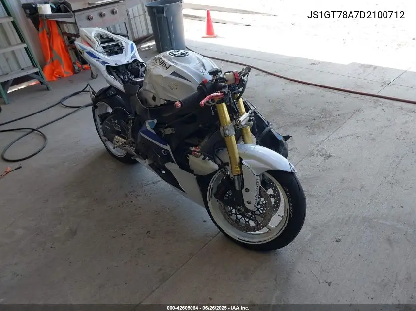 2013 Suzuki Gsx-R1000 VIN: JS1GT78A7D2100712 Lot: 42605064