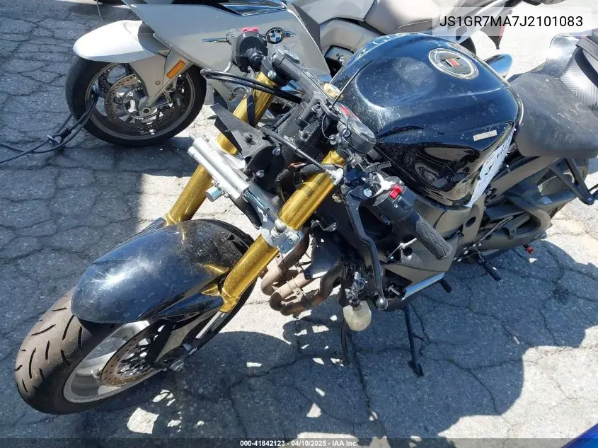 2018 Suzuki Gsx-R750 VIN: JS1GR7MA7J2101083 Lot: 41842123