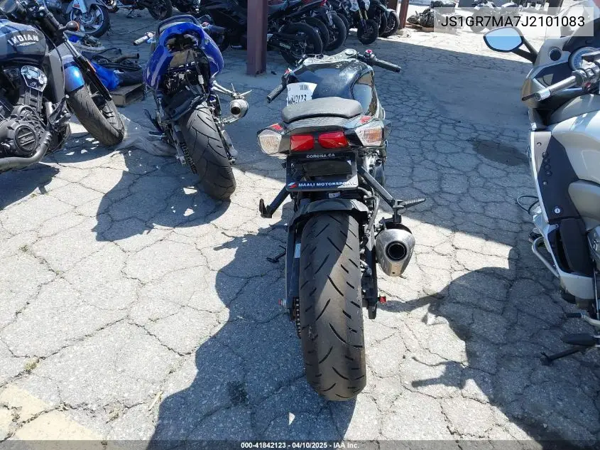 2018 Suzuki Gsx-R750 VIN: JS1GR7MA7J2101083 Lot: 41842123