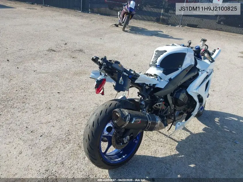 2018 Suzuki Gsx-R1000 R VIN: JS1DM11H9J2100825 Lot: 42080847
