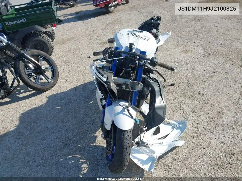 2018 Suzuki Gsx-R1000 R VIN: JS1DM11H9J2100825 Lot: 42080847