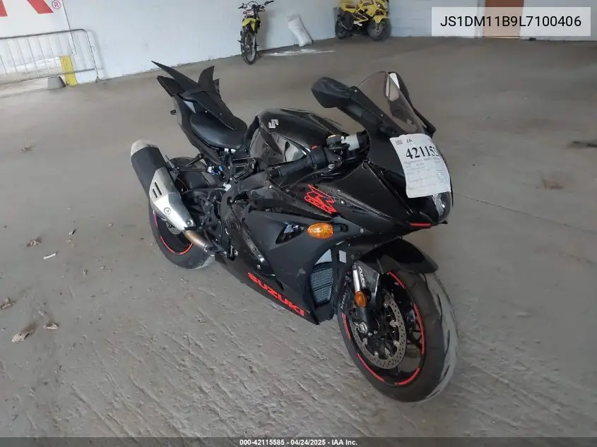 2020 Suzuki Gsx-R1000 VIN: JS1DM11B9L7100406 Lot: 42115585