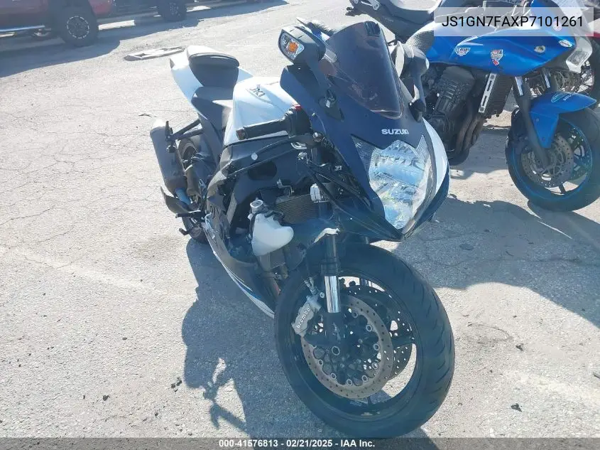 2023 Suzuki Gsx-R600 VIN: JS1GN7FAXP7101261 Lot: 41576813