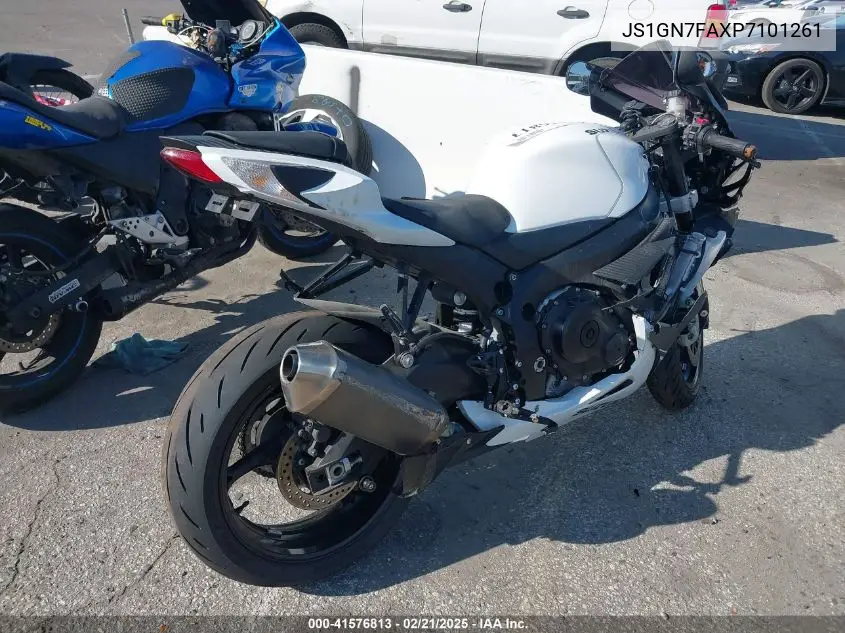2023 Suzuki Gsx-R600 VIN: JS1GN7FAXP7101261 Lot: 41576813