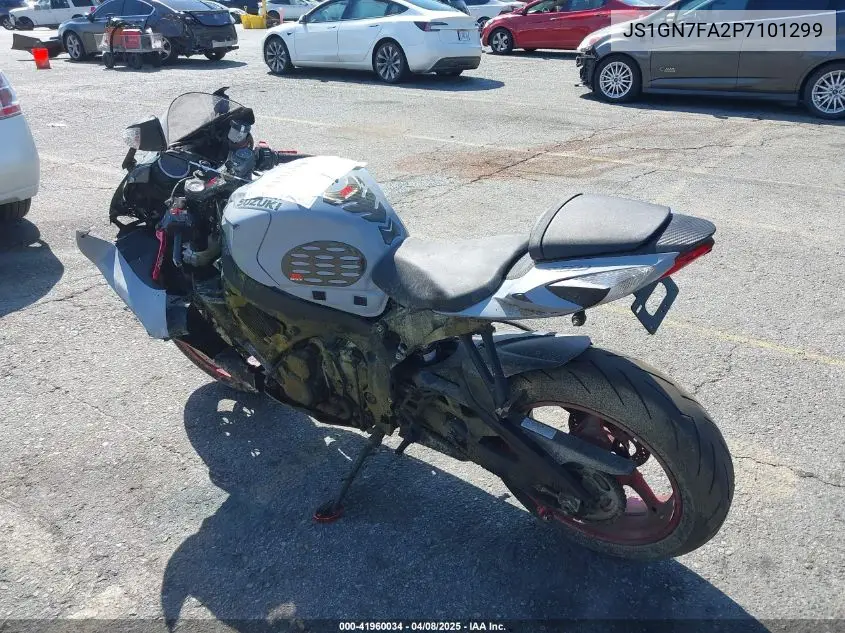 2023 Suzuki Gsx-R600 VIN: JS1GN7FA2P7101299 Lot: 41960034