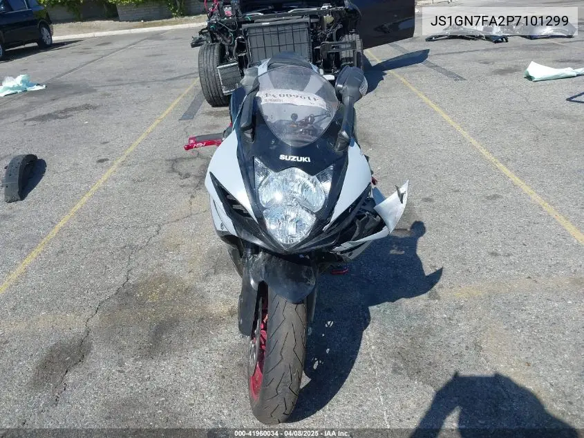 2023 Suzuki Gsx-R600 VIN: JS1GN7FA2P7101299 Lot: 41960034