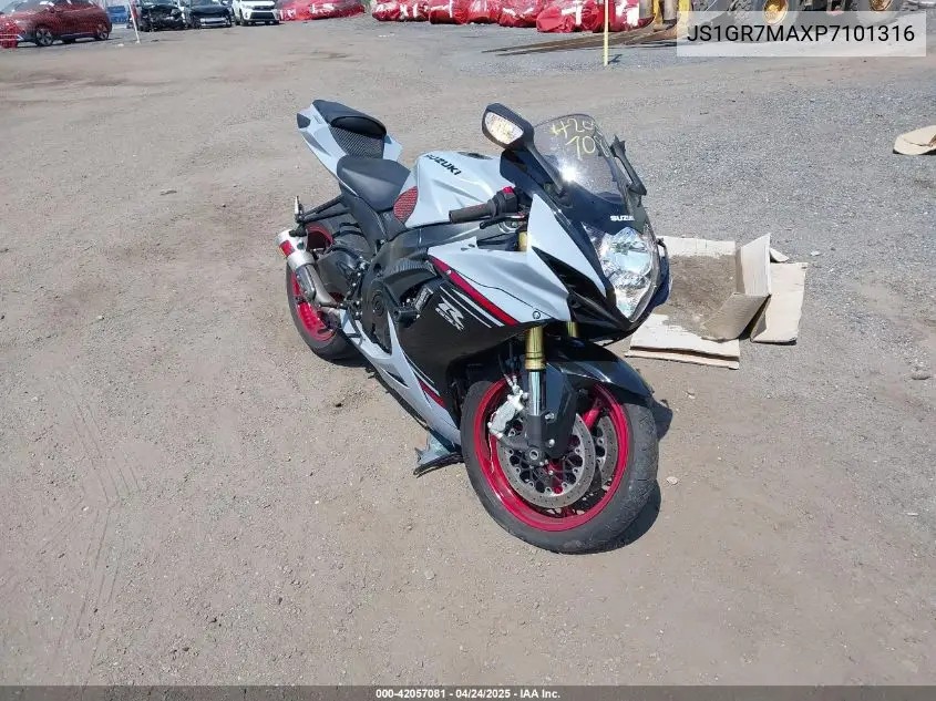 2023 Suzuki Gsx-R750 VIN: JS1GR7MAXP7101316 Lot: 42057081