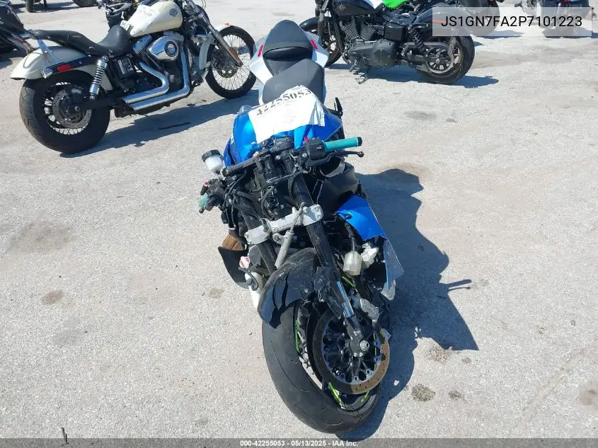 2023 Suzuki Gsx-R600 VIN: JS1GN7FA2P7101223 Lot: 42255053