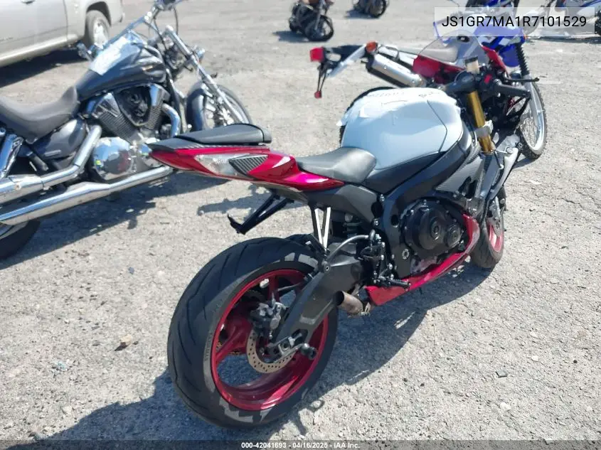 2024 Suzuki Gsx-R750 VIN: JS1GR7MA1R7101529 Lot: 42041693