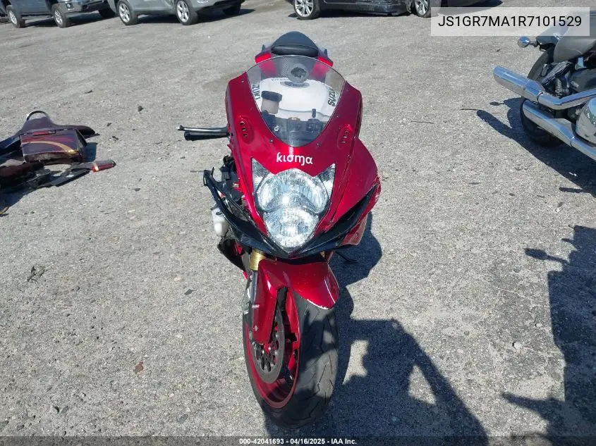 2024 Suzuki Gsx-R750 VIN: JS1GR7MA1R7101529 Lot: 42041693