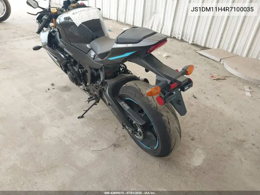 2024 Suzuki Gsx-R1000 R VIN: JS1DM11H4R7100035 Lot: 42609370