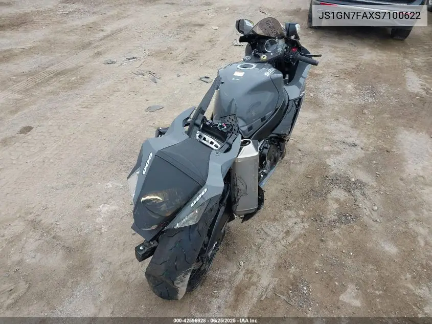 2025 Suzuki Gsx-R600 VIN: JS1GN7FAXS7100622 Lot: 42596928