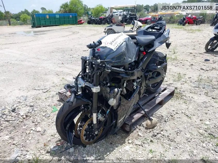 2025 Suzuki Gsx-R600 VIN: JS1GN7FAXS7101558 Lot: 42619505