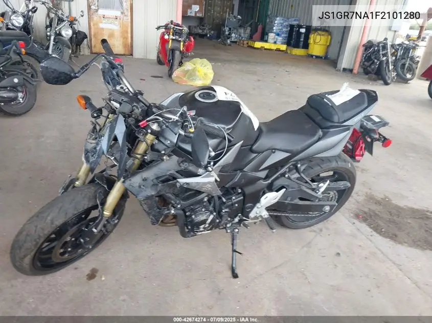 2015 Suzuki Gsx-S750 VIN: JS1GR7NA1F2101280 Lot: 42674274
