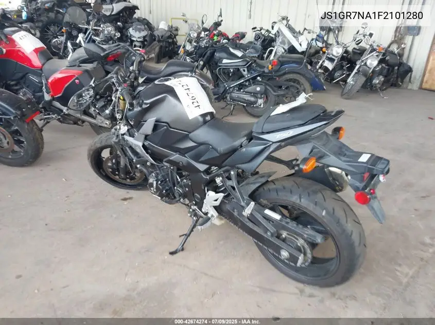 2015 Suzuki Gsx-S750 VIN: JS1GR7NA1F2101280 Lot: 42674274
