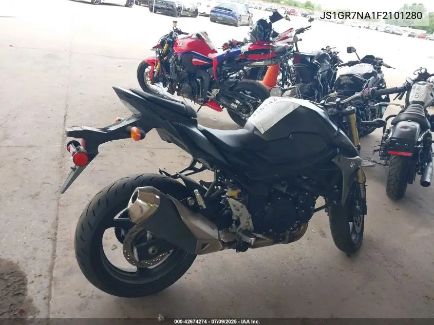 2015 Suzuki Gsx-S750 VIN: JS1GR7NA1F2101280 Lot: 42674274