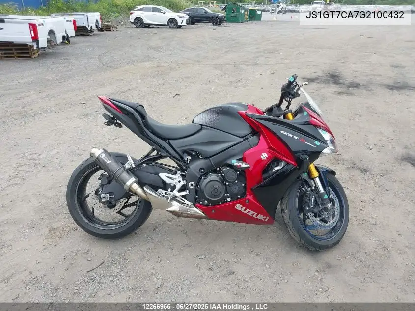 2016 Suzuki Gsx-S1000F VIN: JS1GT7CA7G2100432 Lot: 12266955
