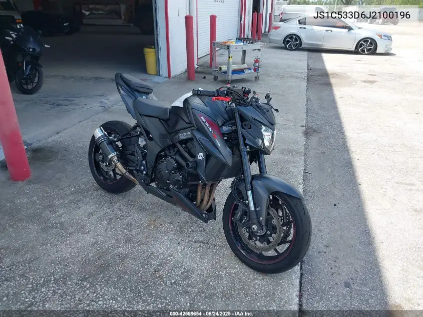 2018 Suzuki Gsx-S750 M/Z VIN: JS1C533D6J2100196 Lot: 42569654
