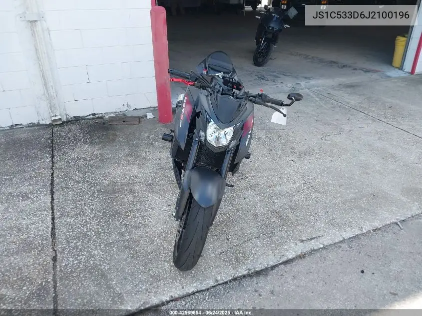 2018 Suzuki Gsx-S750 M/Z VIN: JS1C533D6J2100196 Lot: 42569654