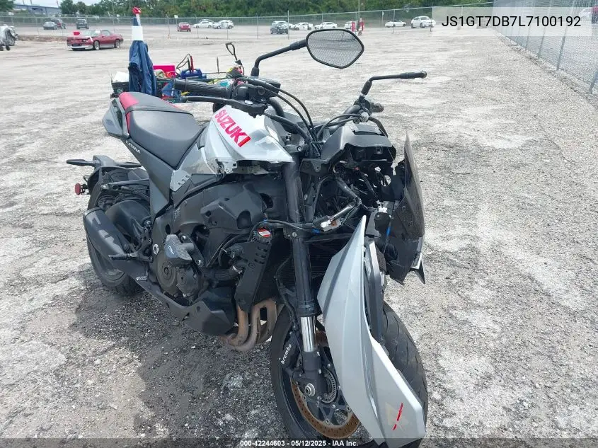 2020 Suzuki Gsx-S 1000Sm VIN: JS1GT7DB7L7100192 Lot: 42244603