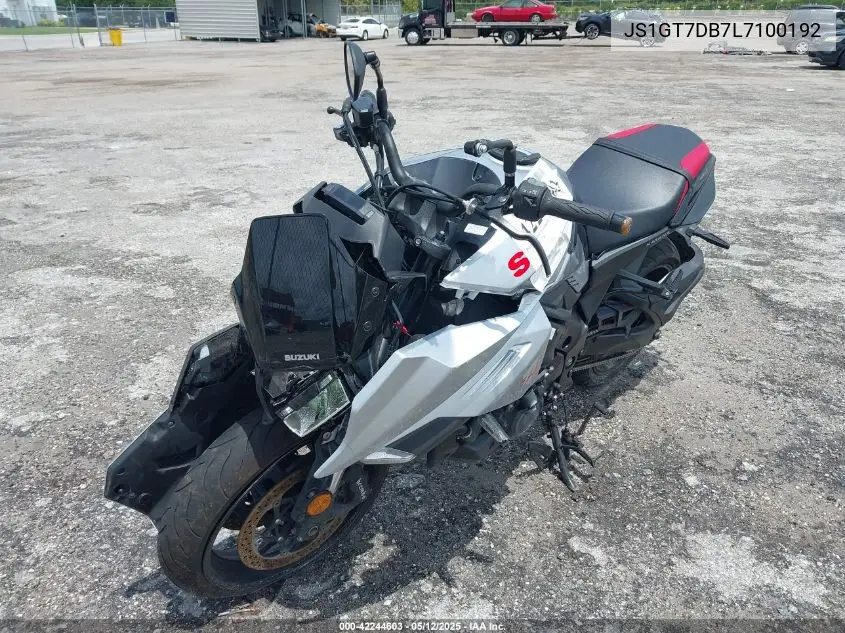 2020 Suzuki Gsx-S 1000Sm VIN: JS1GT7DB7L7100192 Lot: 42244603