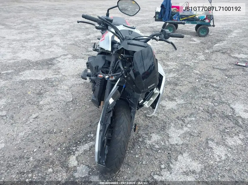 2020 Suzuki Gsx-S 1000Sm VIN: JS1GT7DB7L7100192 Lot: 42244603