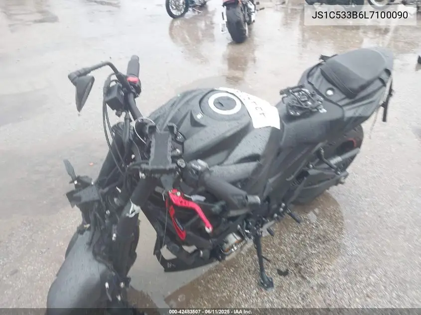 2020 Suzuki Gsx-S750 M/Z VIN: JS1C533B6L7100090 Lot: 42483507