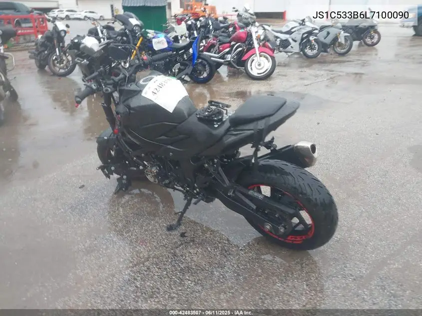 2020 Suzuki Gsx-S750 M/Z VIN: JS1C533B6L7100090 Lot: 42483507