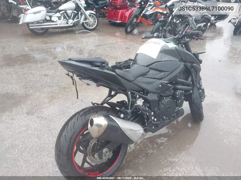 2020 Suzuki Gsx-S750 M/Z VIN: JS1C533B6L7100090 Lot: 42483507
