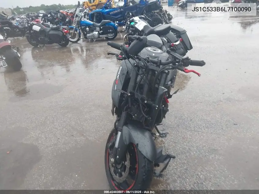 2020 Suzuki Gsx-S750 M/Z VIN: JS1C533B6L7100090 Lot: 42483507