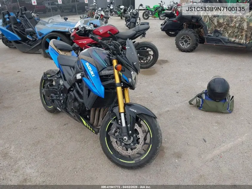 2022 Suzuki Gsx-S750 M/Z VIN: JS1C533B9N7100135 Lot: 41941772