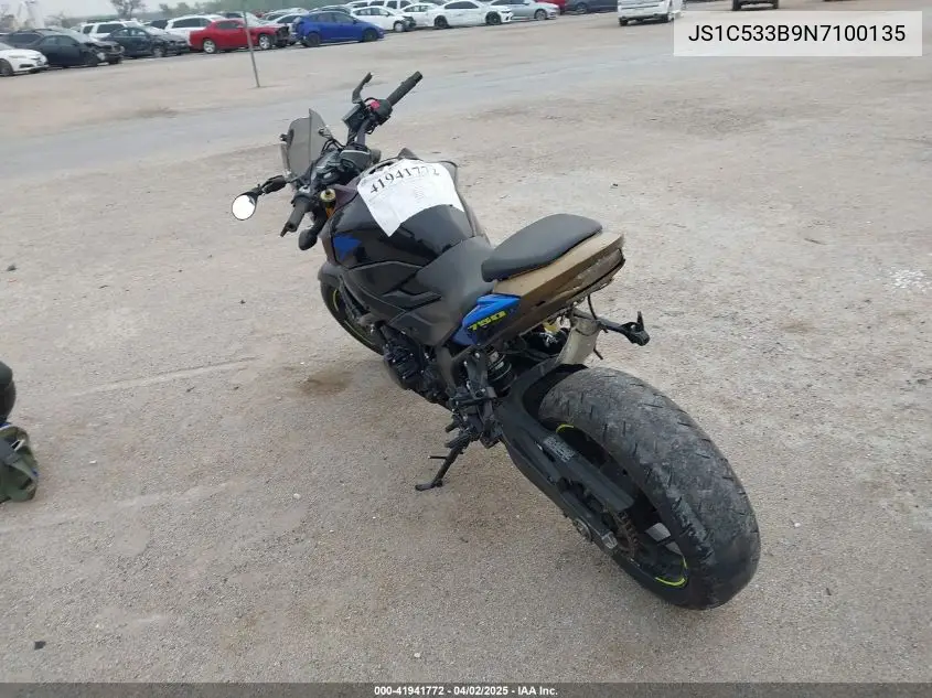 2022 Suzuki Gsx-S750 M/Z VIN: JS1C533B9N7100135 Lot: 41941772