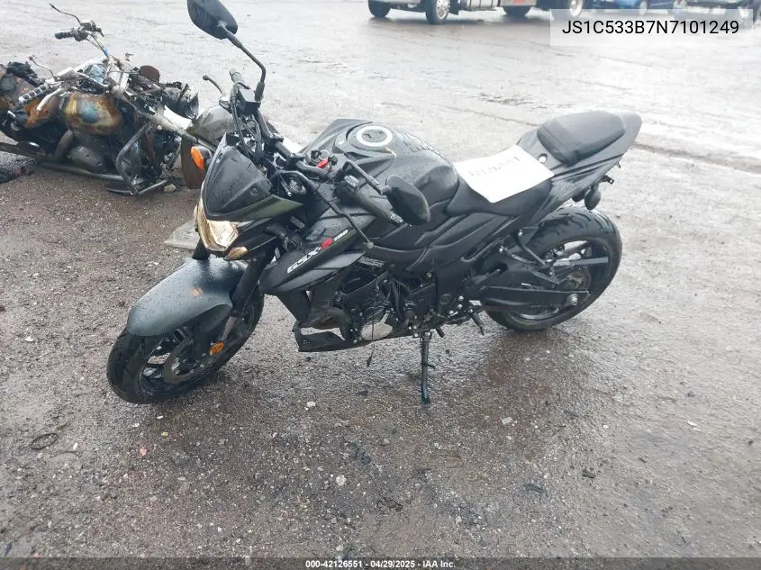 2022 Suzuki Gsx-S750 M/Z VIN: JS1C533B7N7101249 Lot: 42126551