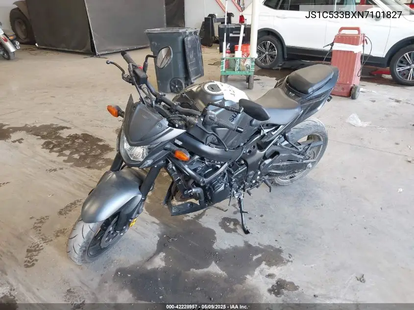 2022 Suzuki Gsx-S750 M/Z VIN: JS1C533BXN7101827 Lot: 42228957