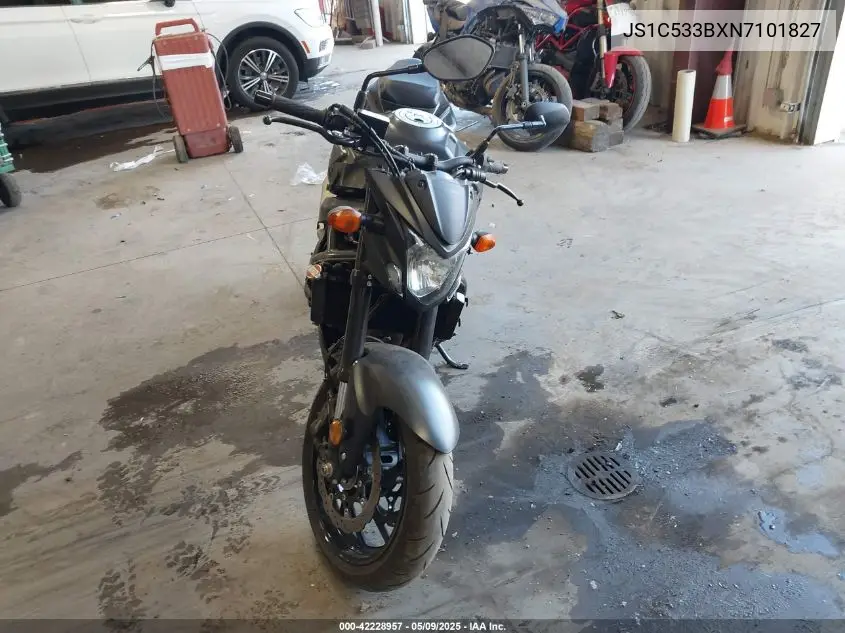 2022 Suzuki Gsx-S750 M/Z VIN: JS1C533BXN7101827 Lot: 42228957