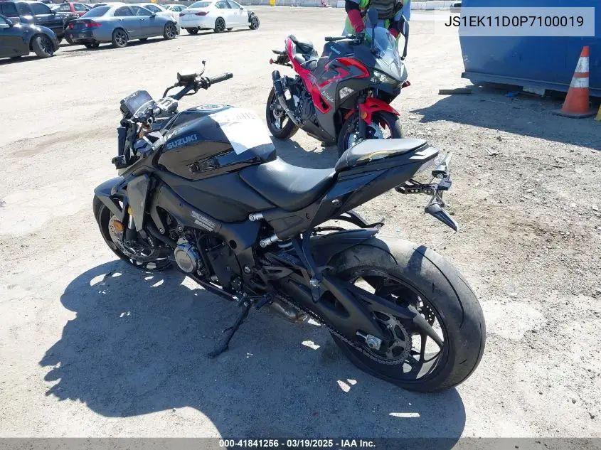 2023 Suzuki Gsx-S1000 A VIN: JS1EK11D0P7100019 Lot: 41841256