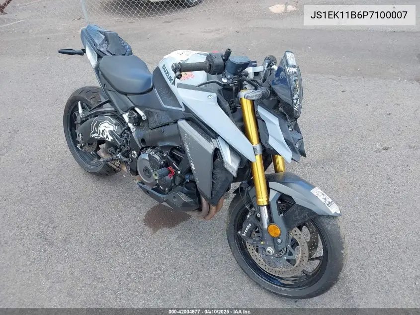 2023 Suzuki Gsx-S1000 A VIN: JS1EK11B6P7100007 Lot: 42004677