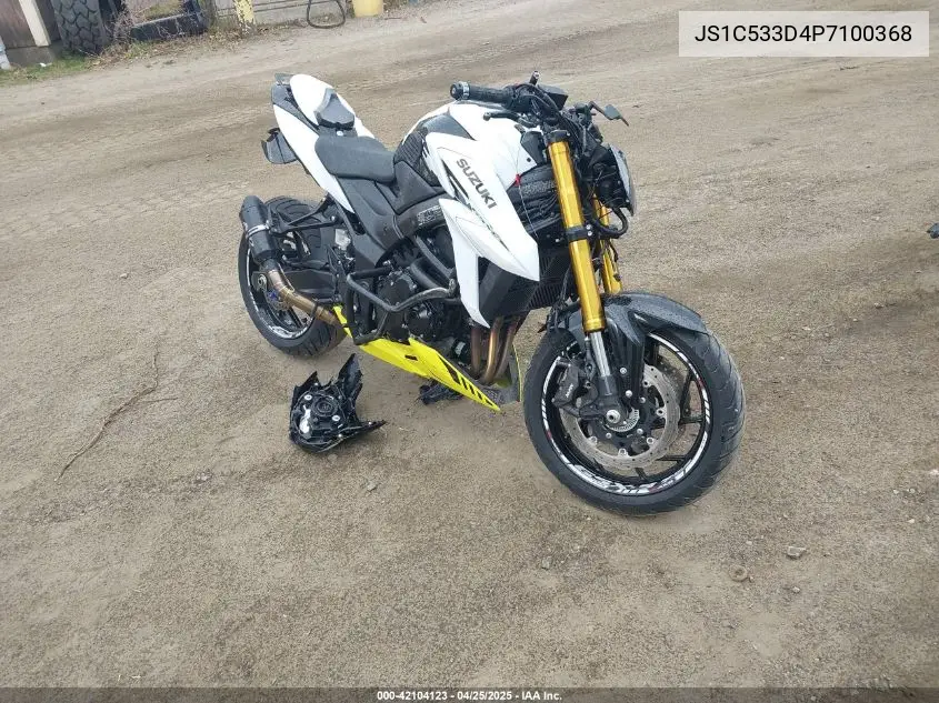 2023 Suzuki Gsx-S750 M/Z VIN: JS1C533D4P7100368 Lot: 42104123