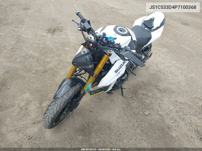 2023 Suzuki Gsx-S750 M/Z VIN: JS1C533D4P7100368 Lot: 42104123
