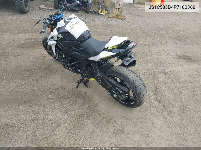 2023 Suzuki Gsx-S750 M/Z VIN: JS1C533D4P7100368 Lot: 42104123