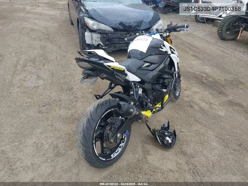 2023 Suzuki Gsx-S750 M/Z VIN: JS1C533D4P7100368 Lot: 42104123