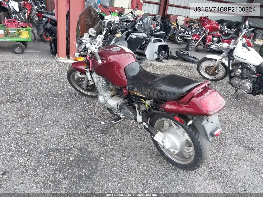 1993 Suzuki Gsx1100 G VIN: JS1GV74G8P2100324 Lot: 42707348
