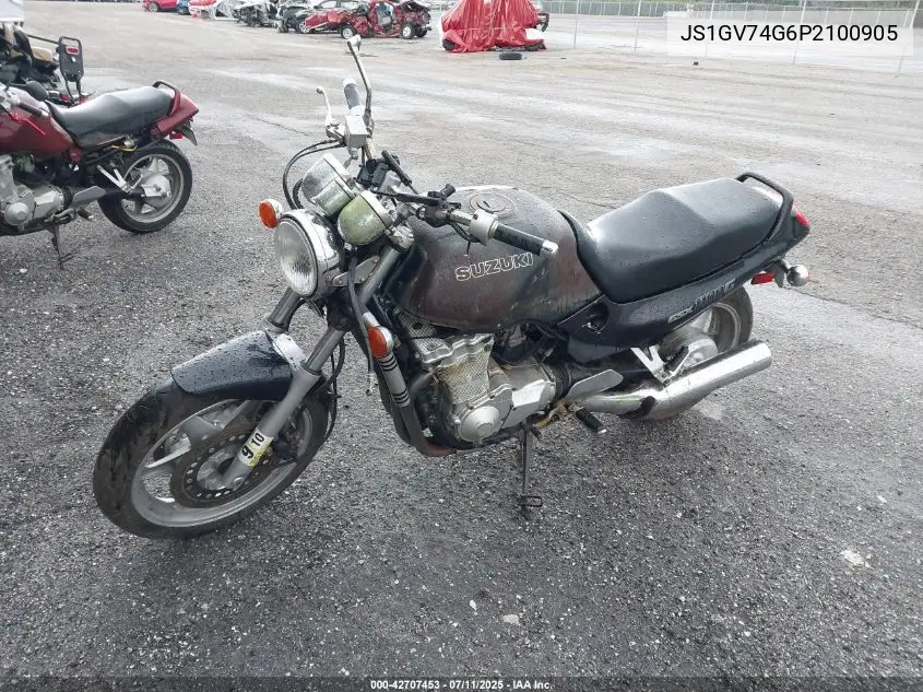 1993 Suzuki Gsx1100 G VIN: JS1GV74G6P2100905 Lot: 42707453