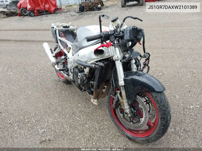 1998 Suzuki Gsx-R750 VIN: JS1GR7DAXW2101389 Lot: 42511928