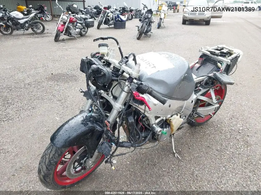 1998 Suzuki Gsx-R750 VIN: JS1GR7DAXW2101389 Lot: 42511928