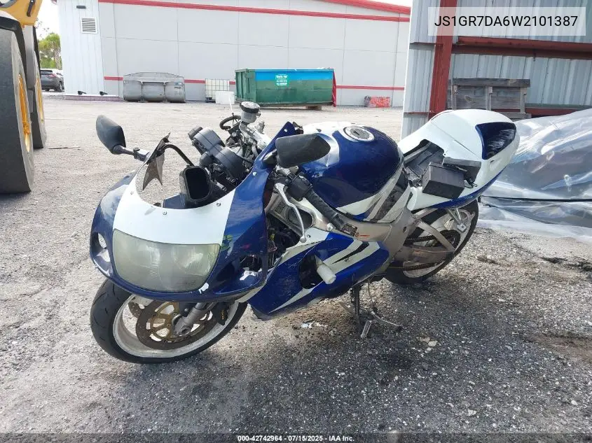 1998 Suzuki Gsx-R750 VIN: JS1GR7DA6W2101387 Lot: 42742964