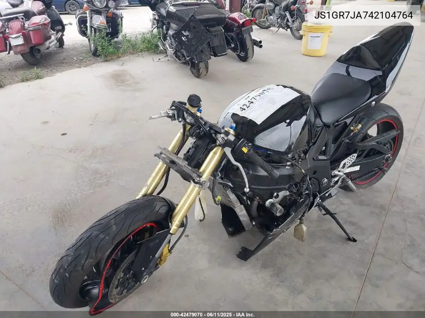 2004 Suzuki Gsx-R750 K VIN: JS1GR7JA742104764 Lot: 42479070