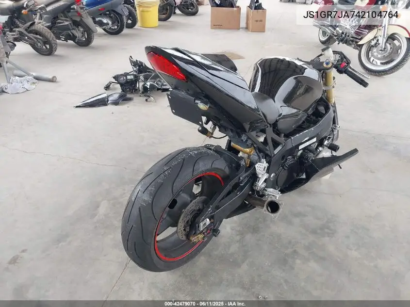 2004 Suzuki Gsx-R750 K VIN: JS1GR7JA742104764 Lot: 42479070